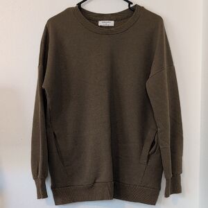 NWOT Olive Green Super Warm Sweater